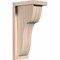 Ekena Millwork Carmel Smooth Corbel w/Backplate, Douglas Fir, 5 1/2"W x 8"D x 16"H COR06X08X16CAR01SDF - alternate 1